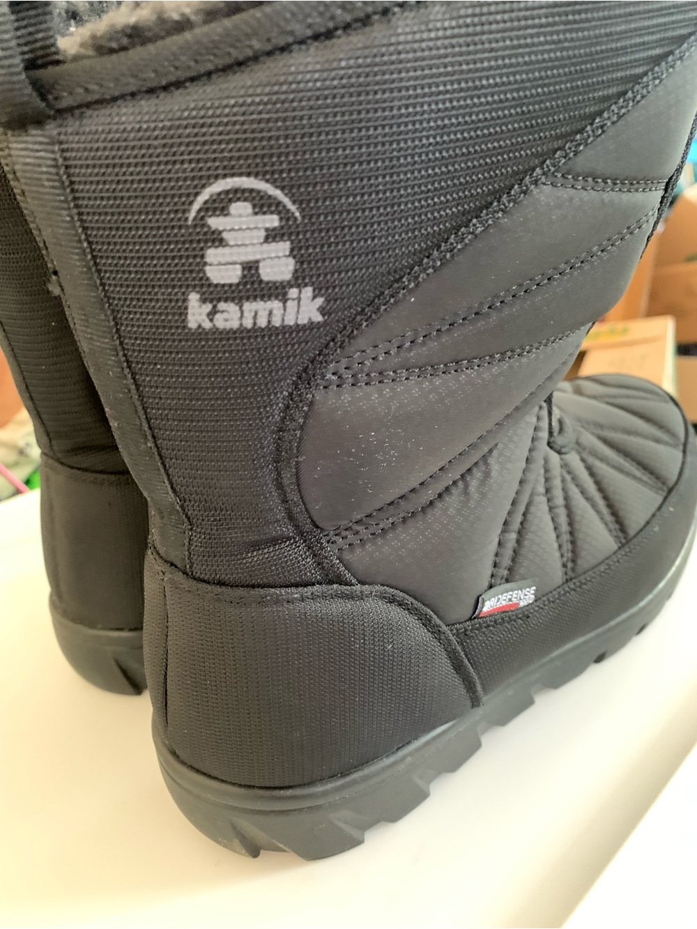 Kamik Women's Black Lace-Up Insulated Winter Boots - Picture 2 of 5